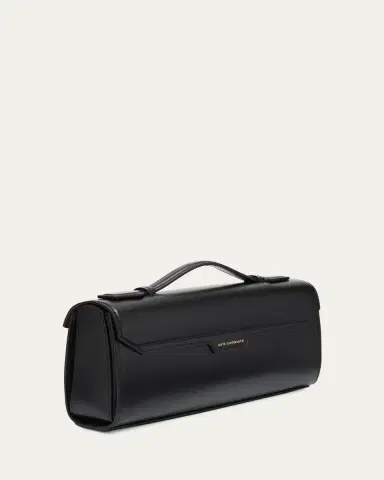 Anya Hindmarch Mortimer Boxy Leather Clutch Bag | Thumbnail 3