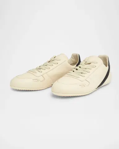 Rick Owens Minimal Leather Low-Top Sneakers | Thumbnail 2 Rick Owens Minimal Leather Low-Top Sneakers | Thumbnail 2