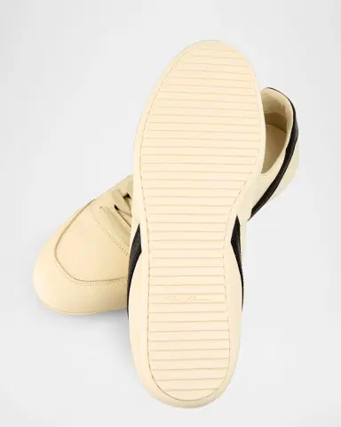 Rick Owens Minimal Leather Low-Top Sneakers | Thumbnail 6 Rick Owens Minimal Leather Low-Top Sneakers | Thumbnail 6