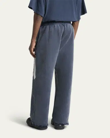Balenciaga Men's Luxury Script Terry Relaxed-Fit Sweatpants | Thumbnail 3 Balenciaga Men's Luxury Script Terry Relaxed-Fit Sweatpants | Thumbnail 3