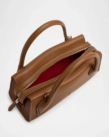 Christian Louboutin Venus Mini Calfskin Leather Top-Handle Bag | Thumbnail 8