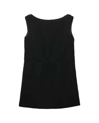 Prada Wool Bow Mini Dress | Thumbnail 1 Prada Wool Bow Mini Dress | Thumbnail 1