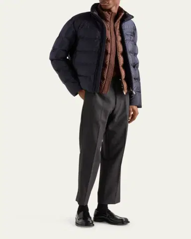 Prada Men's Re-Nylon Down Vest | Thumbnail 6
