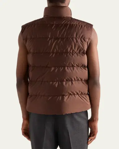 Prada Men's Re-Nylon Down Vest | Thumbnail 7