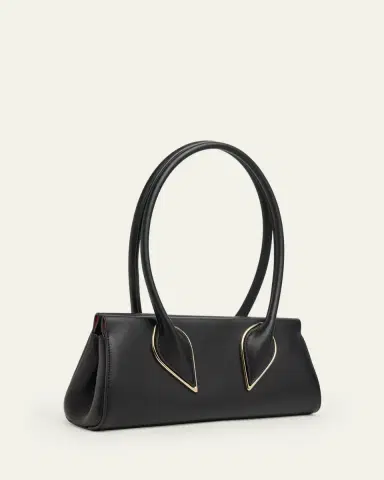 Christian Louboutin Venus Calf Leather Baguette Shoulder Bag | Thumbnail 2 Christian Louboutin Venus Calf Leather Baguette Shoulder Bag | Thumbnail 2