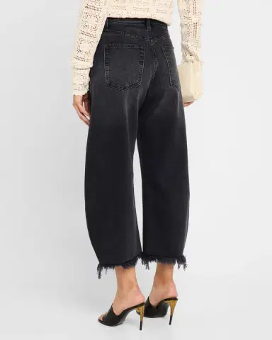 FRAME The Bubble Crop Jeans | Thumbnail 2 FRAME The Bubble Crop Jeans | Thumbnail 2