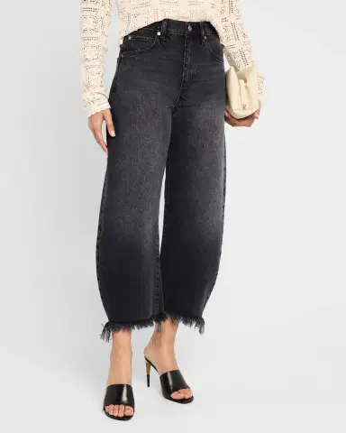 FRAME The Bubble Crop Jeans | Thumbnail 3 FRAME The Bubble Crop Jeans | Thumbnail 3