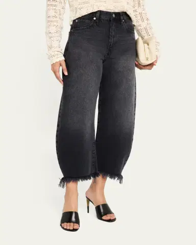 FRAME The Bubble Crop Jeans | Thumbnail 9 FRAME The Bubble Crop Jeans | Thumbnail 9
