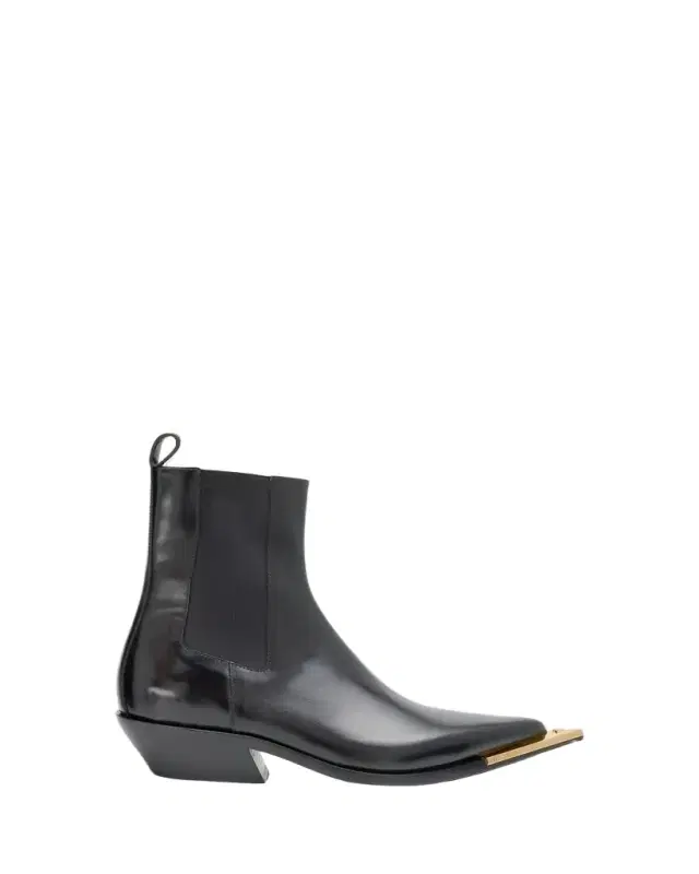Men's Arrow Calf Leather Chelsea Boots