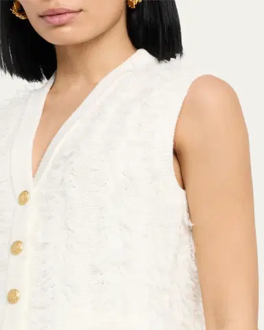 Kobi Halperin Sterling Fringe Knit Sweater Vest | Thumbnail 9 Kobi Halperin Sterling Fringe Knit Sweater Vest | Thumbnail 9