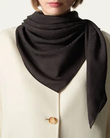 Loro Piana Floral Majolica Silk Foulard | Thumbnail 2