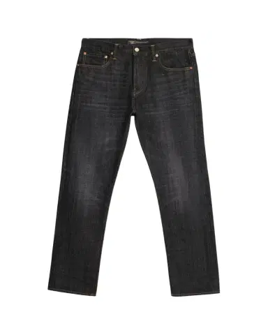 The Seven Continents Men's Charlie Black Denim Slim-Fit Jeans | Thumbnail 1 The Seven Continents Men's Charlie Black Denim Slim-Fit Jeans | Thumbnail 1