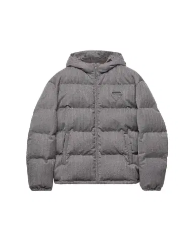 Prada Men's Chevron Down Jacket | Thumbnail 1 Prada Men's Chevron Down Jacket | Thumbnail 1