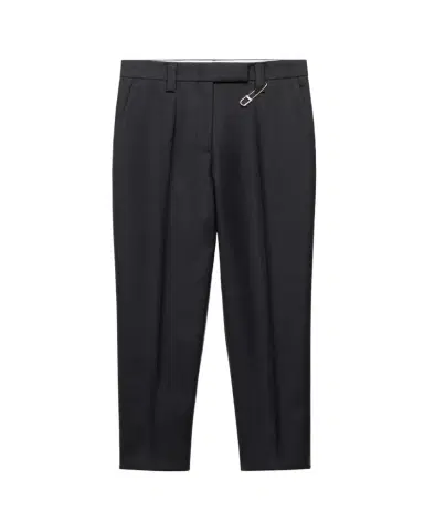 Prada Wool Gabardine Cropped Pants | Thumbnail 1 Prada Wool Gabardine Cropped Pants | Thumbnail 1