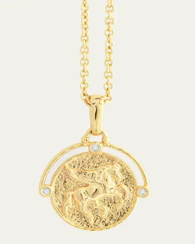 Anabel Aram Jewelry Pegasus Coin Pendant Necklace | Thumbnail 3 Anabel Aram Jewelry Pegasus Coin Pendant Necklace | Thumbnail 3