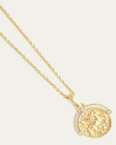 Anabel Aram Jewelry Pegasus Coin Pendant Necklace | Thumbnail 4 Anabel Aram Jewelry Pegasus Coin Pendant Necklace | Thumbnail 4