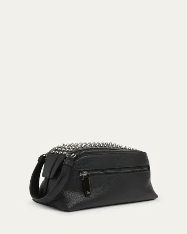 Christian Louboutin Men's Funky Leather Empire Spikes Travel Pouch | Thumbnail 5