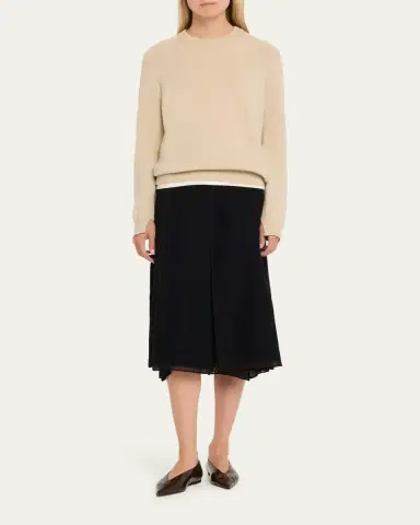Proenza Schouler Slash Slick Nappa Leather Ballerina Flats | Thumbnail 3 Proenza Schouler Slash Slick Nappa Leather Ballerina Flats | Thumbnail 3
