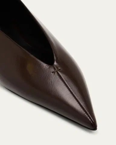 Proenza Schouler Slash Slick Nappa Leather Ballerina Flats | Thumbnail 5 Proenza Schouler Slash Slick Nappa Leather Ballerina Flats | Thumbnail 5