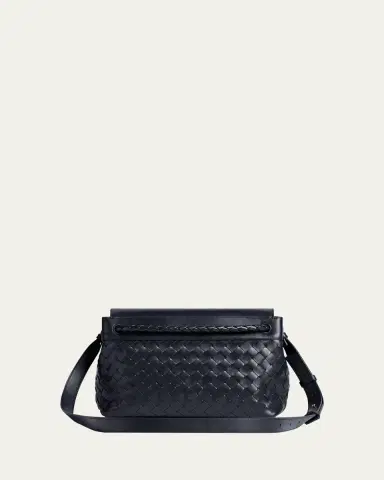 Bottega Veneta Men's Small Andiamo Leather Messenger Bag | Thumbnail 2
