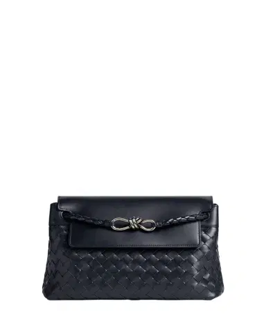 Bottega Veneta Men's Small Andiamo Leather Messenger Bag | Thumbnail 1