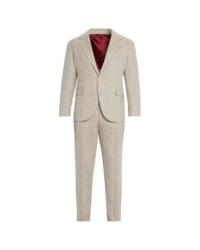 Men's Donegal Chalk Stripe Two-Piece Suit