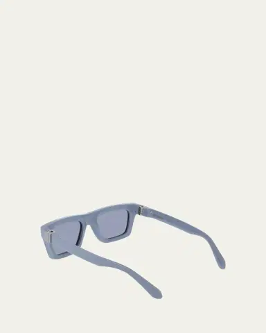 Ferragamo Men's Acetate Square Sunglasses | Thumbnail 4 Ferragamo Men's Acetate Square Sunglasses | Thumbnail 4