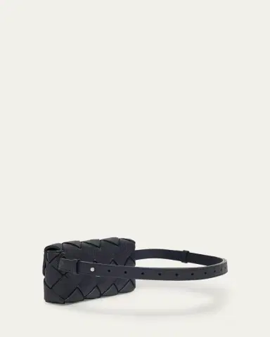 Bottega Veneta Men's Diago Intreccio Leather Belt Bag | Thumbnail 3 Bottega Veneta Men's Diago Intreccio Leather Belt Bag | Thumbnail 3