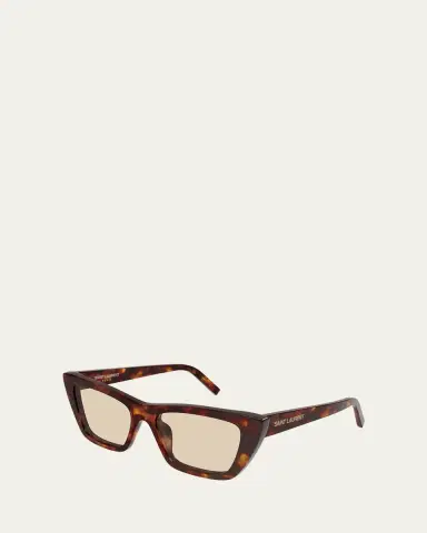 Saint Laurent Mica 53mm Acetate Cat-Eye Sunglasses | Thumbnail 2 Saint Laurent Mica 53mm Acetate Cat-Eye Sunglasses | Thumbnail 2