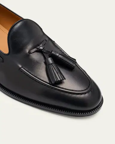 Loro Piana Men's Serge Walk Heritage Leather Tassel Loafers | Thumbnail 5 Loro Piana Men's Serge Walk Heritage Leather Tassel Loafers | Thumbnail 5