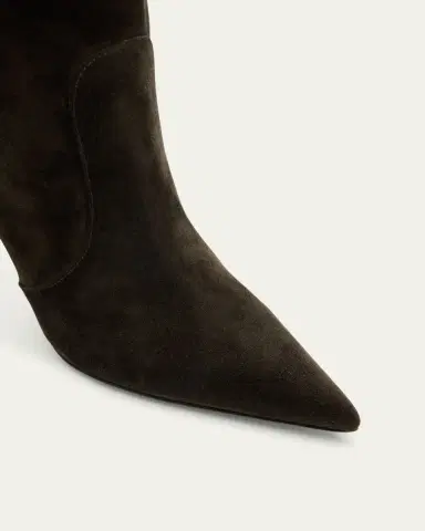 Gianvito Rossi Hansen Suede Pointed-Toe Knee Boots | Thumbnail 3