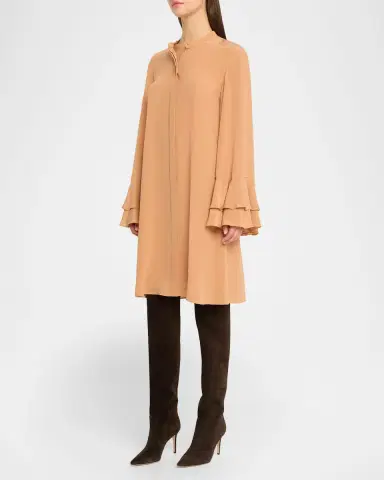 Gianvito Rossi Hansen Suede Pointed-Toe Knee Boots | Thumbnail 23