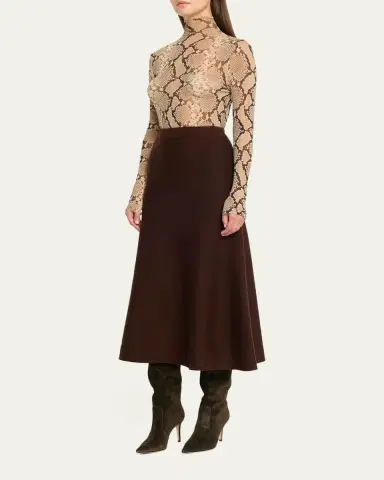 Gianvito Rossi Hansen Suede Pointed-Toe Knee Boots | Thumbnail 8