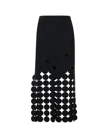 Akris punto Cutout Polka Dot Illusion Pencil Skirt | Thumbnail 1 Akris punto Cutout Polka Dot Illusion Pencil Skirt | Thumbnail 1
