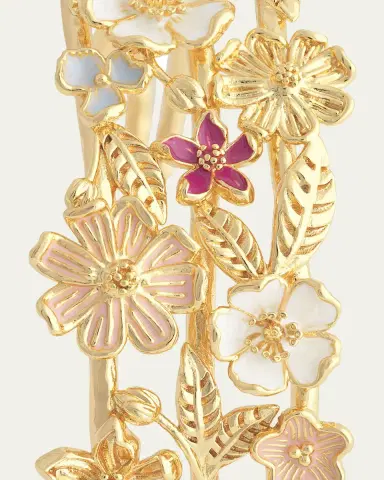 Anabel Aram Jewelry Wildflowers Bangle Bracelet | Thumbnail 5