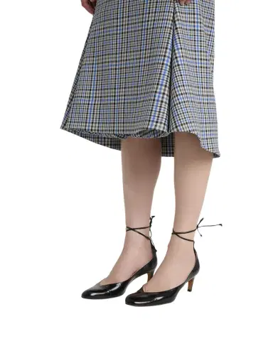 Proenza Schouler Uma Leather Ankle-Tie Pumps | Thumbnail 1 Proenza Schouler Uma Leather Ankle-Tie Pumps | Thumbnail 1