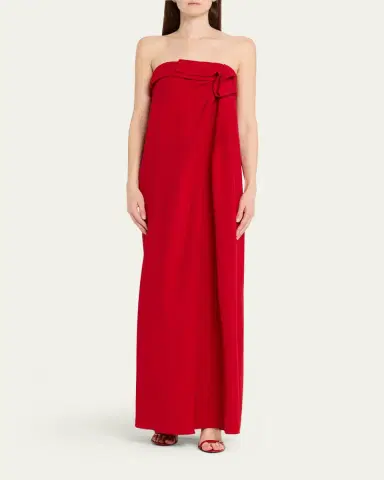 Heirlome Manuela Strapless Gathered Maxi Dress | Thumbnail 2 Heirlome Manuela Strapless Gathered Maxi Dress | Thumbnail 2