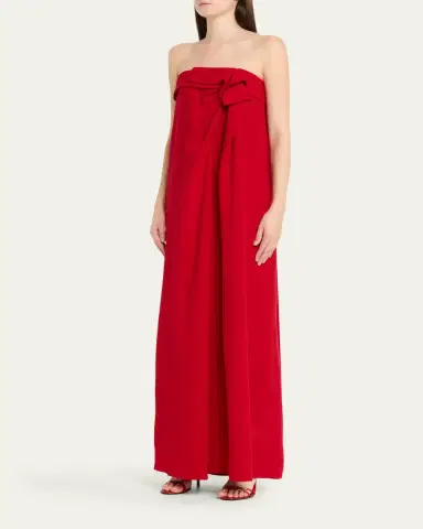 Heirlome Manuela Strapless Gathered Maxi Dress | Thumbnail 4 Heirlome Manuela Strapless Gathered Maxi Dress | Thumbnail 4