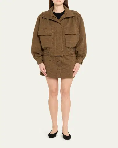 Diane von Furstenberg Waverly Houndstooth Knit Mini Skirt | Thumbnail 2 Diane von Furstenberg Waverly Houndstooth Knit Mini Skirt | Thumbnail 2