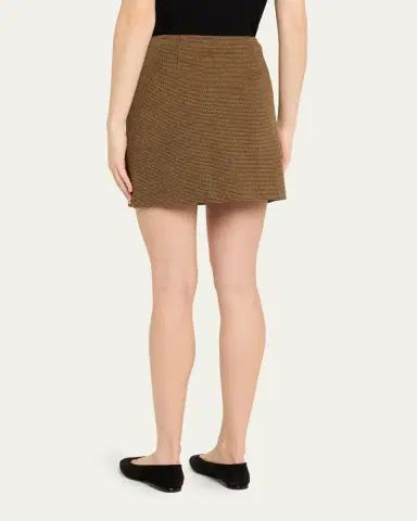 Diane von Furstenberg Waverly Houndstooth Knit Mini Skirt | Thumbnail 3 Diane von Furstenberg Waverly Houndstooth Knit Mini Skirt | Thumbnail 3