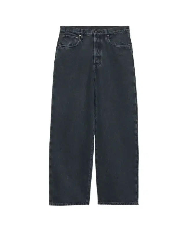 Prada Men's Overdyed Denim Wide-Leg Jeans