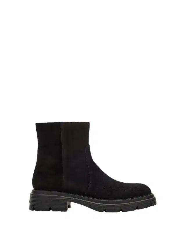 Hudson Lite Suede Zip Ankle Boots