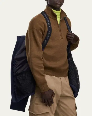 Canada Goose Men's Crofton Matte Nylon Hooded Puffer Jacket | Thumbnail 9 Canada Goose Men's Crofton Matte Nylon Hooded Puffer Jacket | Thumbnail 9