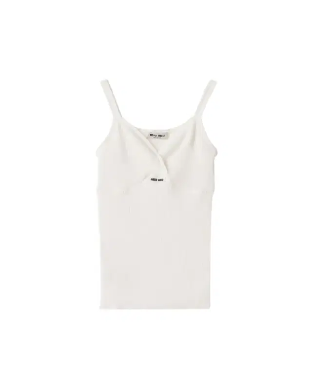 Pointelle V-Neck Tank Top