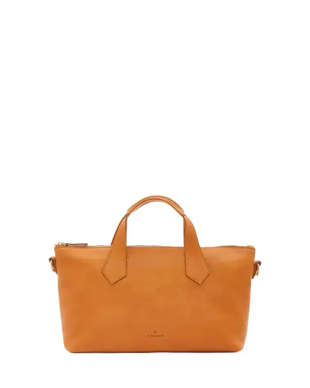 Le Laudi Leather Top-Handle Bag