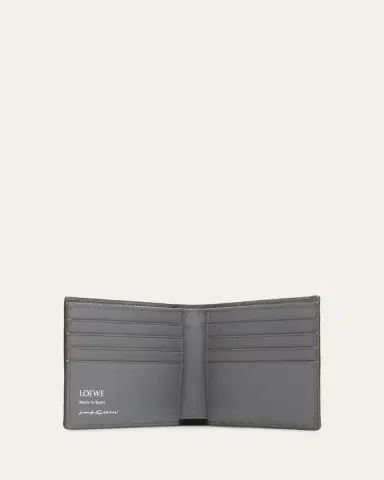 Loewe x Albers Men's Leather Bifold Wallet | Thumbnail 3 Loewe x Albers Men's Leather Bifold Wallet | Thumbnail 3