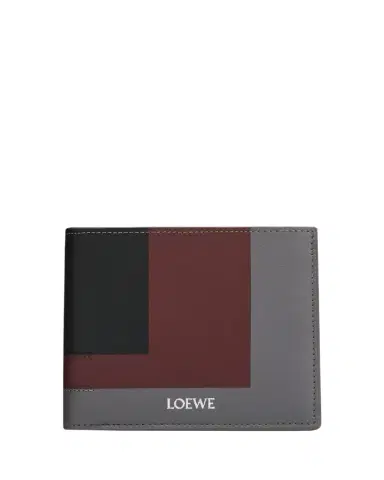 Loewe x Albers Men's Leather Bifold Wallet | Thumbnail 1 Loewe x Albers Men's Leather Bifold Wallet | Thumbnail 1