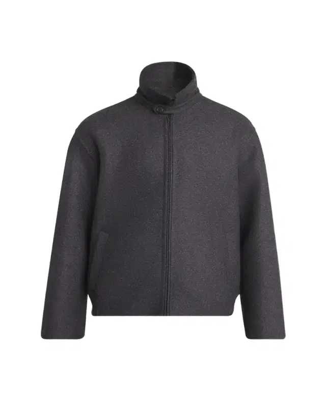 THE ROW Men's Dantes Melton Wool Full-Zip Bouson