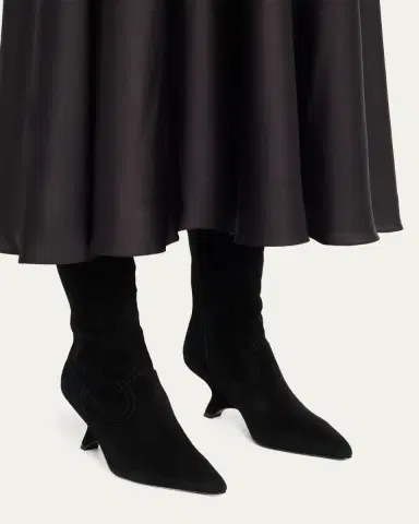 Simkhai Shadow Suede Western Knee Boots | Thumbnail 2 Simkhai Shadow Suede Western Knee Boots | Thumbnail 2