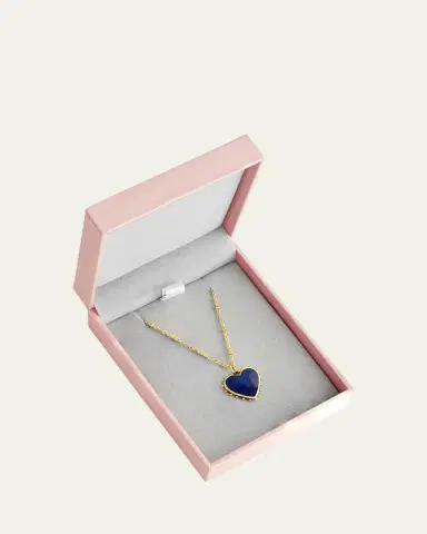 Anabel Aram Jewelry Heart Stone Pendant Necklace | Thumbnail 5